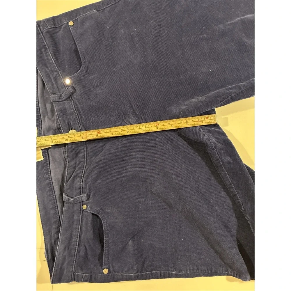 Michael Kors Women's Corduroy Skinny Corduroy Pants Blue Size 10